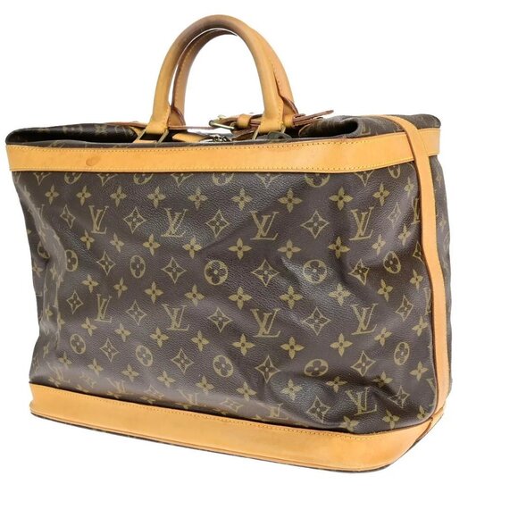 LOUIS VUITTON Travel Hand Cruiser Bag 40 Monogram Leather Brown - Picture 1 of 16